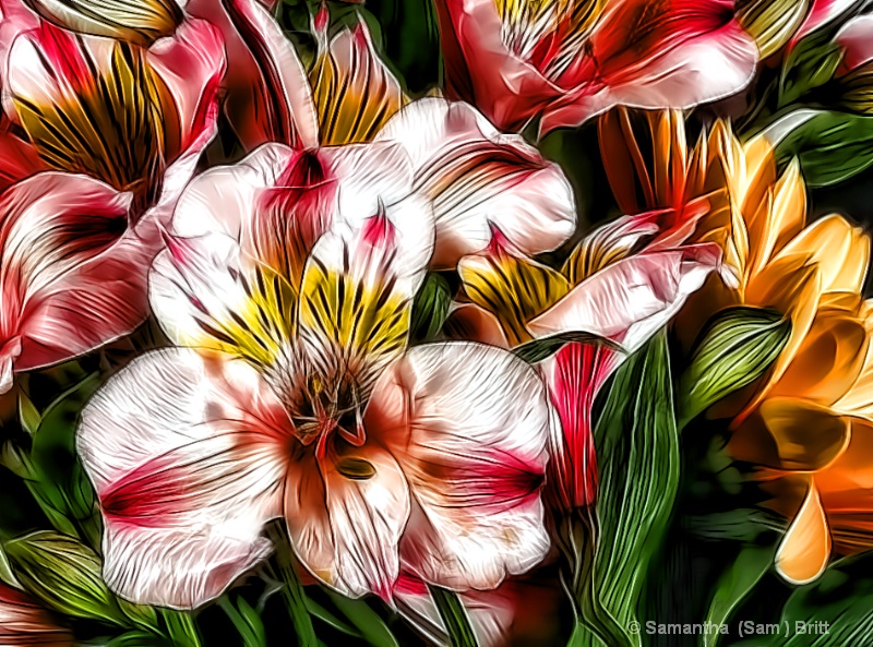 Alstroemeria Arrangement