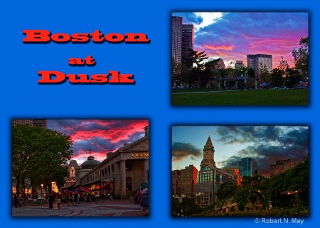 Boston at Dusk