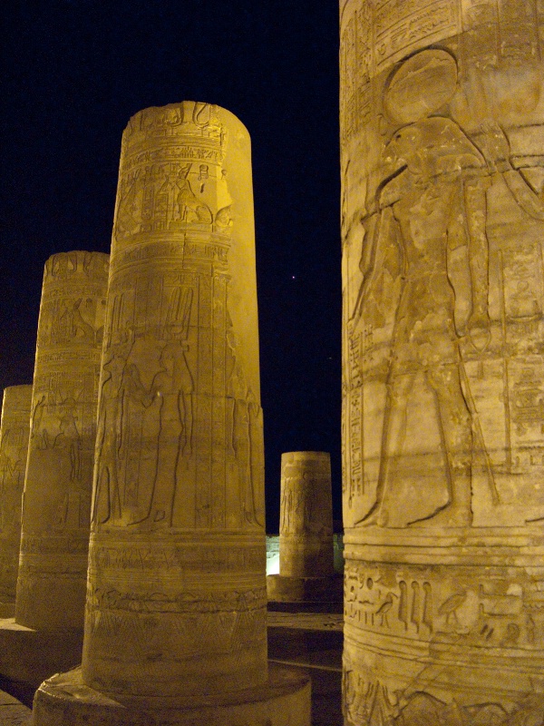 Kom Ombo Temple, Egypt (Venus in sky) - ID: 8011603 © James E. Nelson