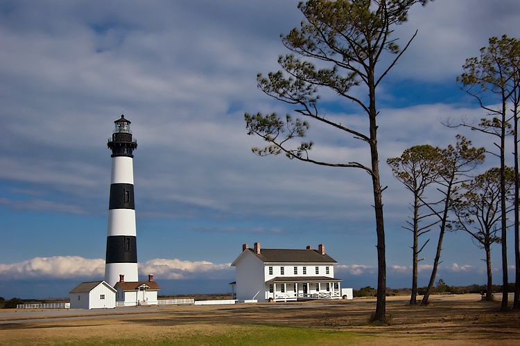 Bodie Island Lighthouse, Dare Co. - ID: 8012716 © george w. sharpton