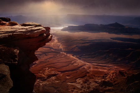 Outcrop at Sunrise