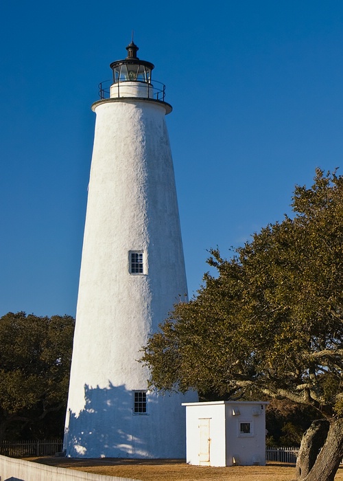 Ocracoke Lighthouse, Hyde Co. - ID: 8017333 © george w. sharpton