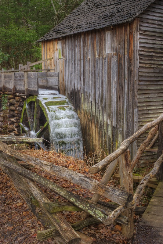 Frozen Mill, Cades Cove 1-24-09