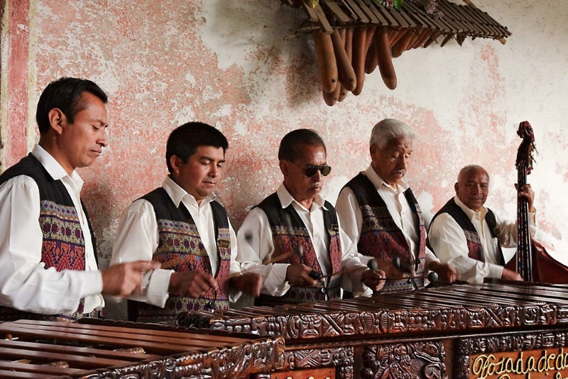 Marimba Band, Hotel Posada de Don Rodrigo, Antigua
