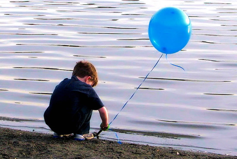 Logan's Blue Balloon 3