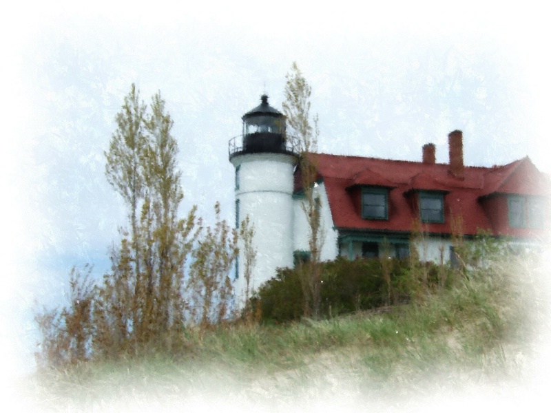 Point Betsie Lighthouse, Frankfort, MI - ID: 8053064 © John M. Hassler