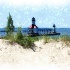 © John M. Hassler PhotoID # 8053066: St. Joseph North Pier Lights, St. Joseph, MI