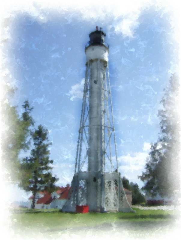 Canal Station Lighthouse, Sturgeon Bay, WI - ID: 8054486 © John M. Hassler