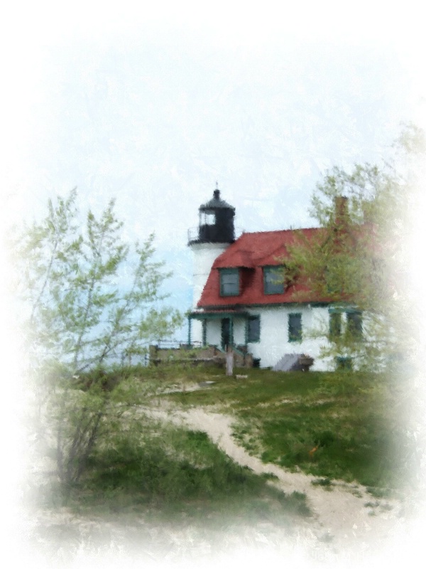 Pt. Betsie Lighthouse, Frankfort, MI - ID: 8054497 © John M. Hassler