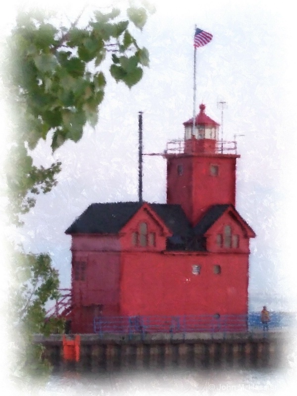Holland Harbor Lighthouse, Holland, MI - ID: 8054507 © John M. Hassler