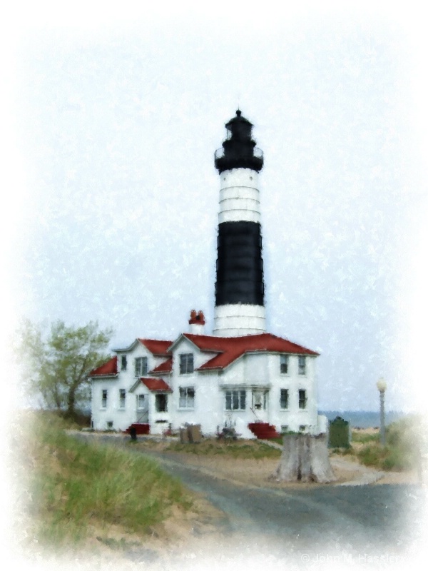 Big Sable Point Lighthouse, Ludington, MI - ID: 8054511 © John M. Hassler