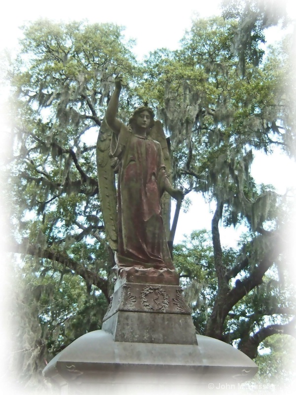 Bonaventure Cemetery Angel 3 - ID: 8058504 © John M. Hassler