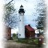 © John M. Hassler PhotoID # 8067917: Au Sable Point Lighthouse, Pictured Rocks National
