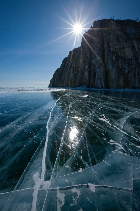 Baikal Lake in March