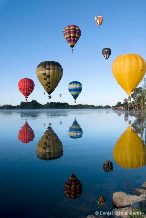 Ballons Over Henley Lake 