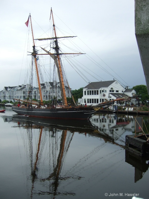 Replica Amstad Slave Ship 6 Mystic Seaport - ID: 8076798 © John M. Hassler