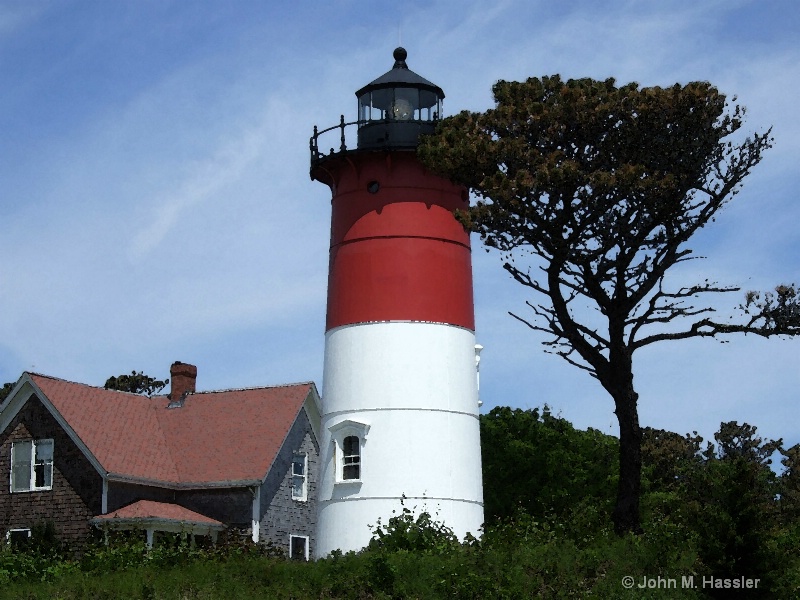 Nauset Lighthouse, Eastham - ID: 8076842 © John M. Hassler