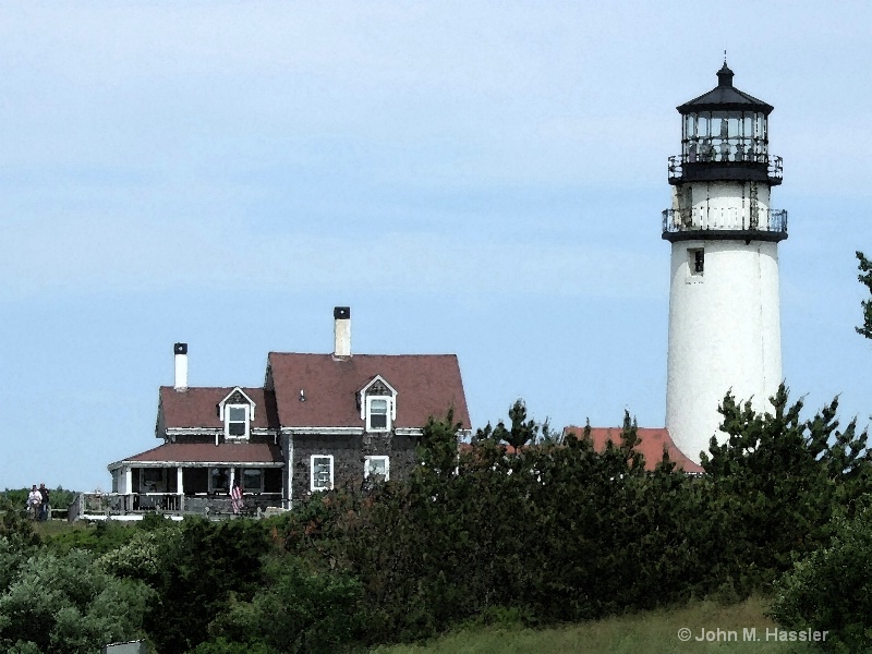 Cape Cod (Highland) Lighthouse, Truro - ID: 8076844 © John M. Hassler