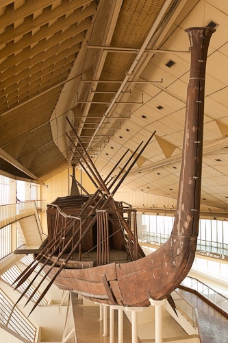 Khufu's Famous Boat at Giza