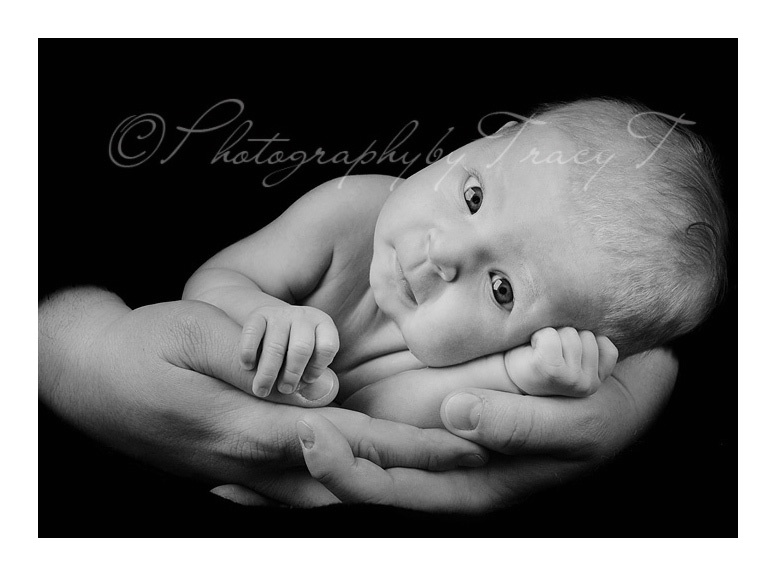 "Daddy's Hands" in Black -n- White