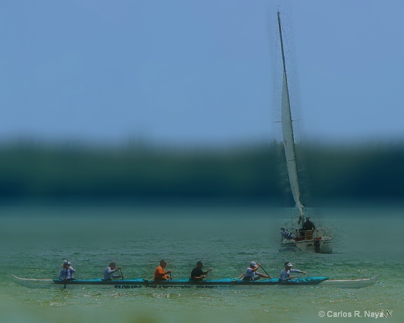 Row Row Your Boat - ID: 8085539 © Carlos R. Naya