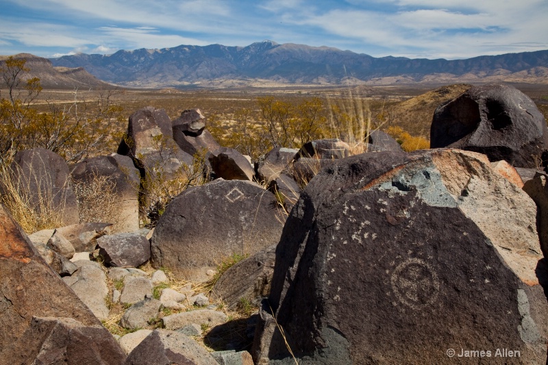 Petroglyphs Three Rivers, NM
