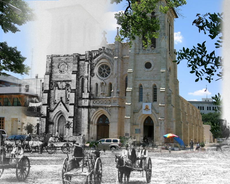 Timescape #48 San Fernando Cathedral, ca.1902-2006