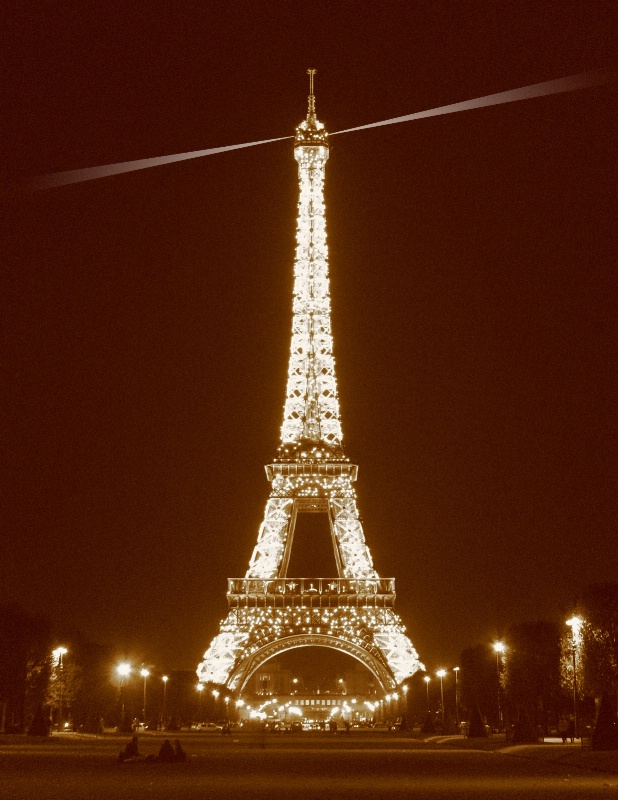 Eiffel Tower at Night (Re-Submittal)