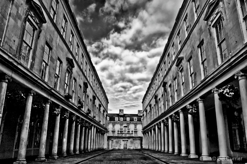 Bath House Columns - Bath U.K.