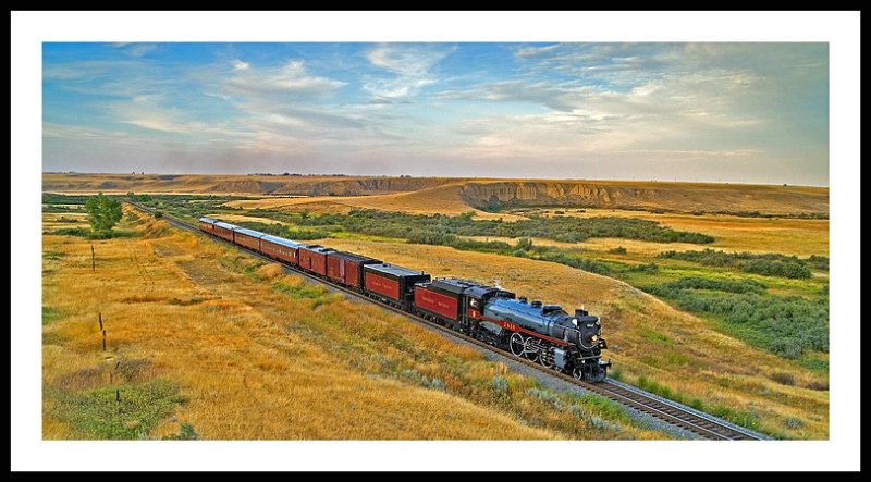 CPR 2816 Empress Steam Train - ID: 8137954 © Jim D. Knelson