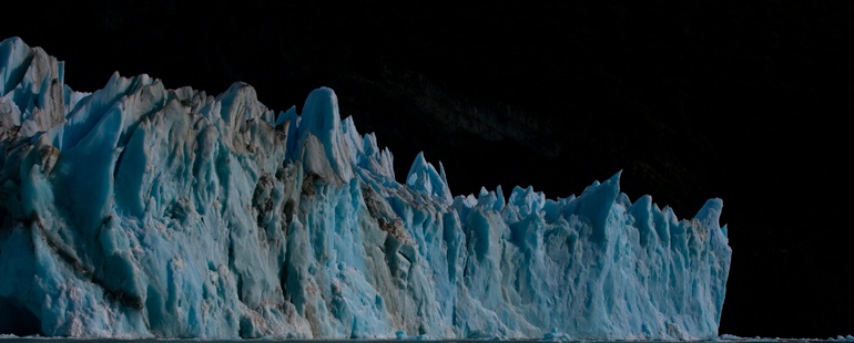 glaciar en Calafate, Argentina