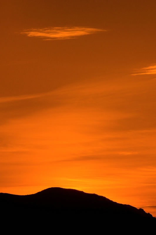 Mountain Sunset - ID: 8140129 © Don Johnson