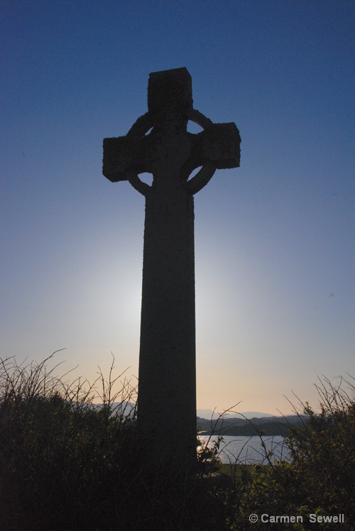 Celtic Cross Isle of Iona - ID: 8144835 © Carmen B. Sewell