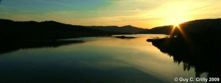 Columbia River Gorge Sunset