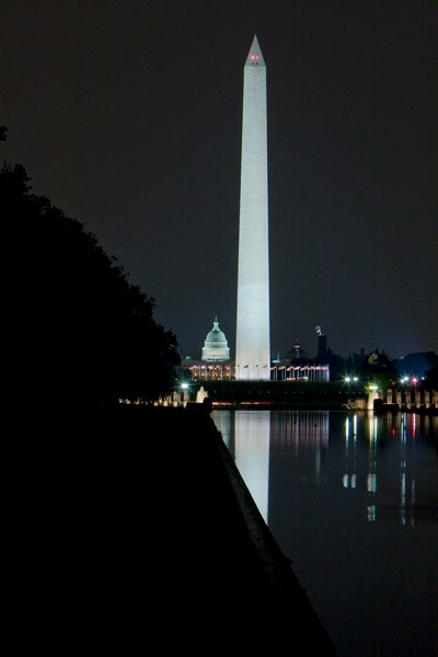 Washington Monument at Night - ID: 8162100 © John Singleton
