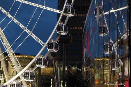 Manchester Eye and reflection