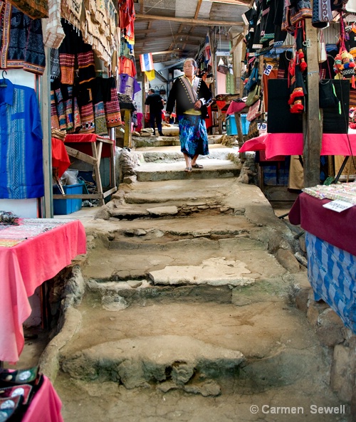 Hill Tribe Market - ID: 8169386 © Carmen B. Sewell