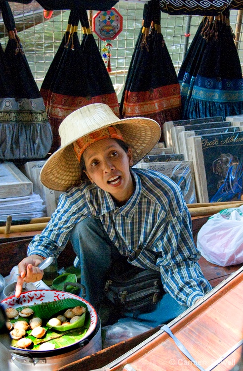 Floating Market Vendor - ID: 8169419 © Carmen B. Sewell