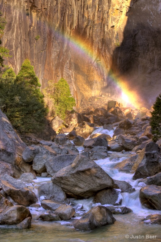 Color at Lower Yosemite Falls