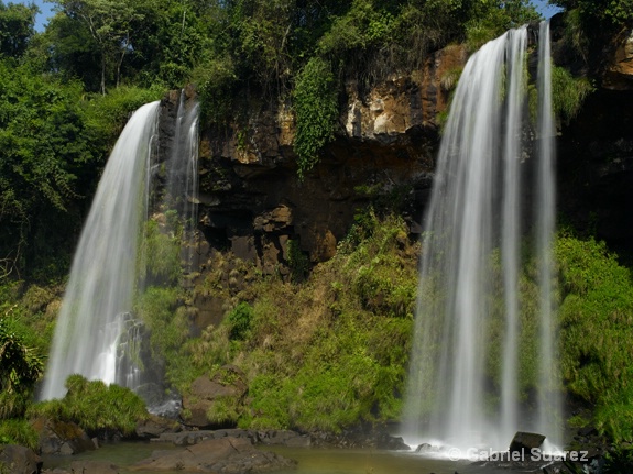 cascadas gemelas en iguazu