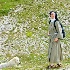 2Nun with sheep Dog, Hills above Piano Grande - ID: 8231332 © Larry J. Citra