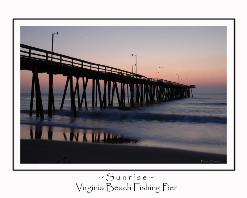 Sunrise- Virginia Beach Fishing Pier