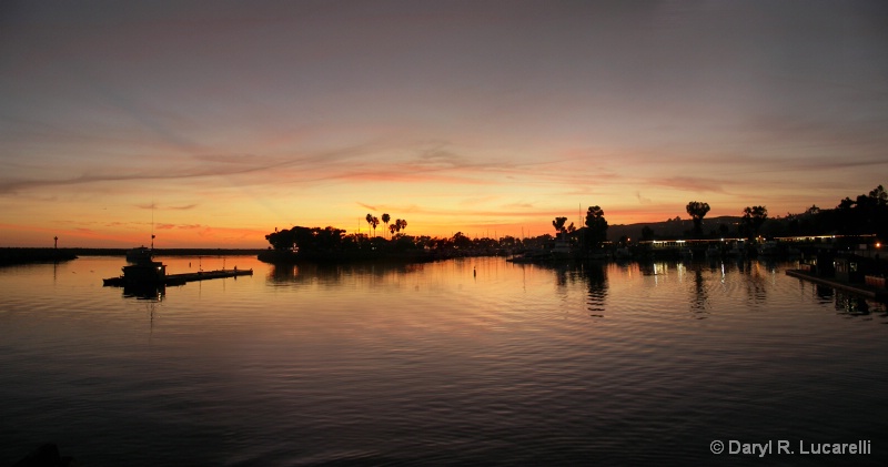 Dana Point Harbor Sunset #2  - ID: 8249126 © Daryl R. Lucarelli