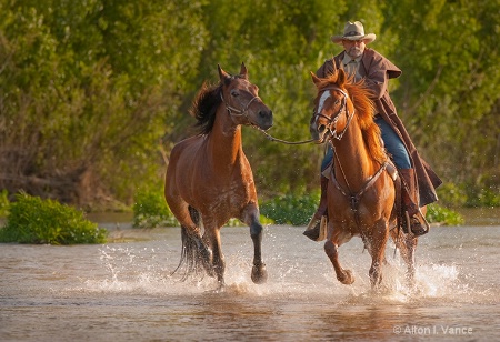 Copper Runs  the River