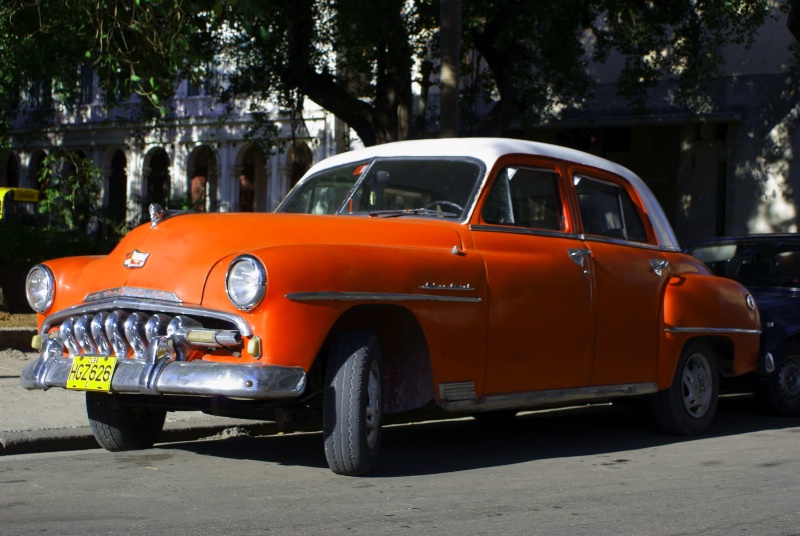 Orange Chevy