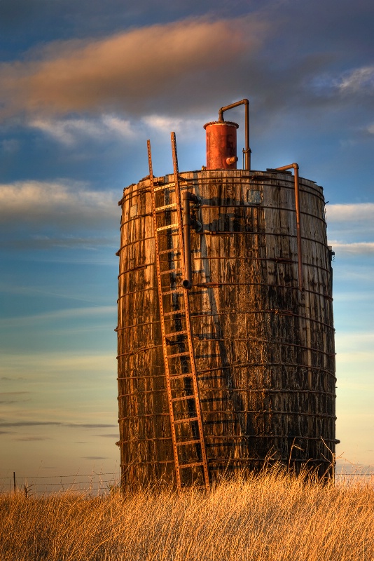 Wooden Oil Tank