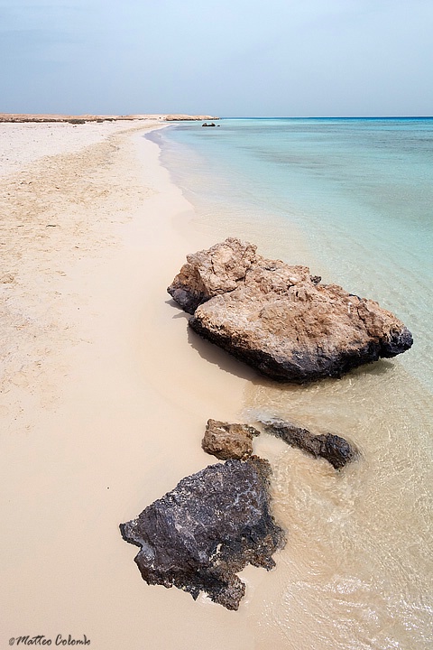 Pristine beach (Red Sea, Egypt)