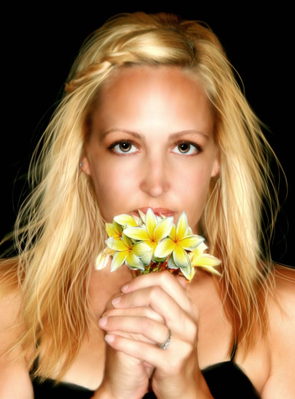 Taking Time To Smell The Plumeria