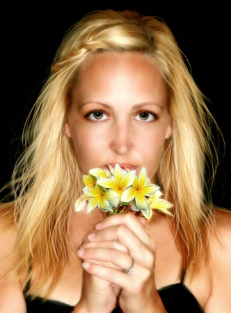 Taking Time To Smell The Plumeria