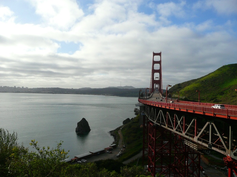 A Cloudy Day At The Golden Gate...